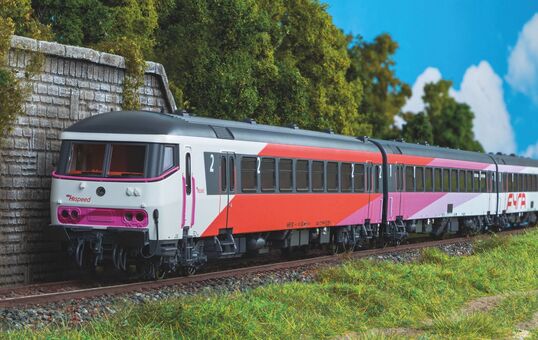 Steuerwagen Personenwagen ICR 2. Klasse FYRA V