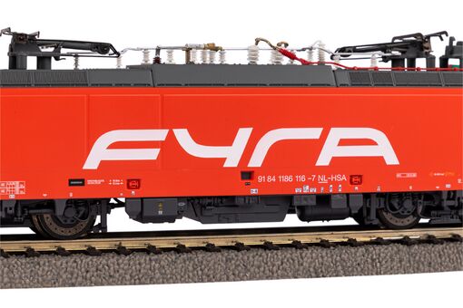 Sound-E-Lok BR 186 FYRA V Wechselstromversion, inkl. PIKO Sound-Decoder