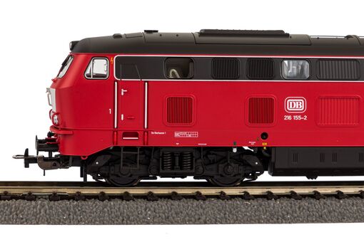 Sound-Diesellok BR 216 DB IV Wechselstromversion, inkl. PIKO Sound-Decoder