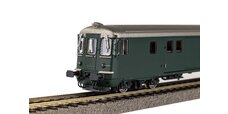 Steuerwagen BDt EW II SBB Ep. IV, grün und alte Schrift