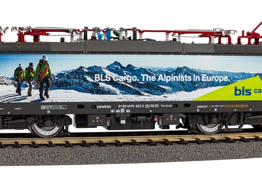 Sound-Elektrolok Vectron New Alpinisti BLS VI Wechselstromversion, inkl. PIKO Sound-Decoder