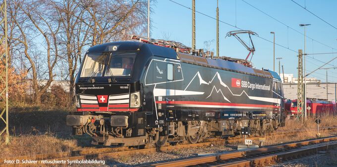 GER: Sound-Elektrolok Vectron BR 193 Thuner See SBB VI, inkl. PIKO Sound-Decoder