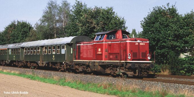 GER: Sound-Diesellok BR 211 DB IV, inkl. PIKO Sound-Decoder