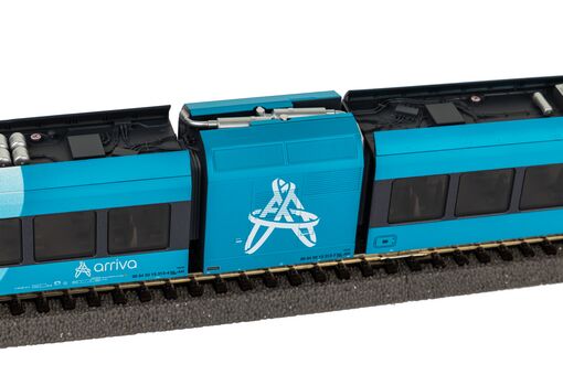 Sound-Dieseltriebwagen GTW 2/8 "Stadler" Arriva VI, inkl. PIKO Sound-Decoder