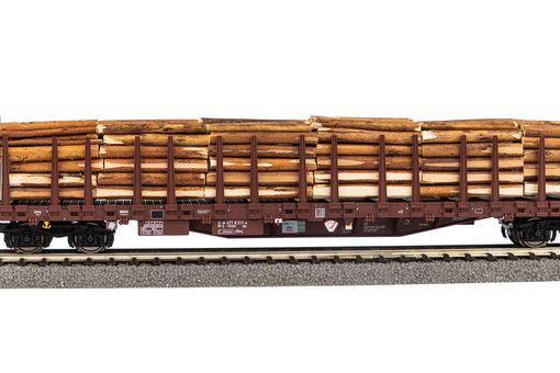 Roos-t642 Log car w/log load RSBG VI