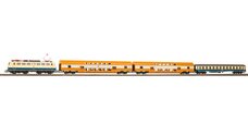 Sound-Exklusiv-Set 2024 zum Tag der Offenen Tür: E-Lok BR 140 Personenzug DB/DR IV