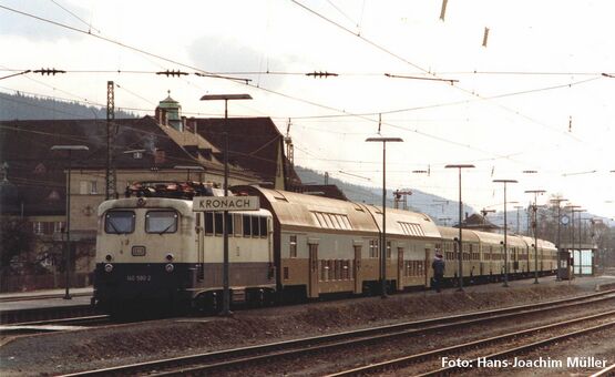 Sound-Exklusiv-Set 2024 zum Tag der Offenen Tür: E-Lok BR 140 Personenzug DB/DR IV Wechselstrom
