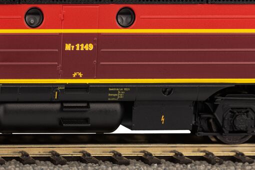 Sound-Diesellok NoHAB 1149 Altmark-Rail VI Wechselstromversion, inkl. PIKO Sound-Decoder