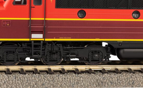 Sound-Diesellok NoHAB 1149 Altmark-Rail VI Wechselstromversion, inkl. PIKO Sound-Decoder