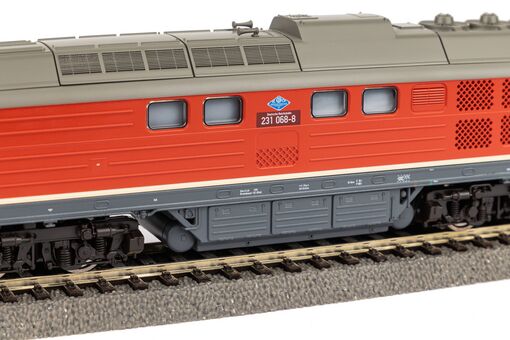 Sound-Diesellok BR 231 DR IV Wechselstromversion, inkl. PIKO Sound-Decoder