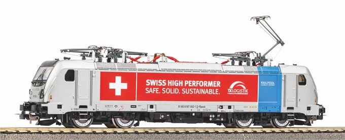 Sound-E-Lok 187 002 TX Logistik Railpool VI, inkl. PIKO Sound-Decoder