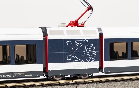 Sound-Elektrotriebwagen GTW 2/6 "Stadler" StB VI Wechselstromversion, inkl. PIKO Sound-Decoder