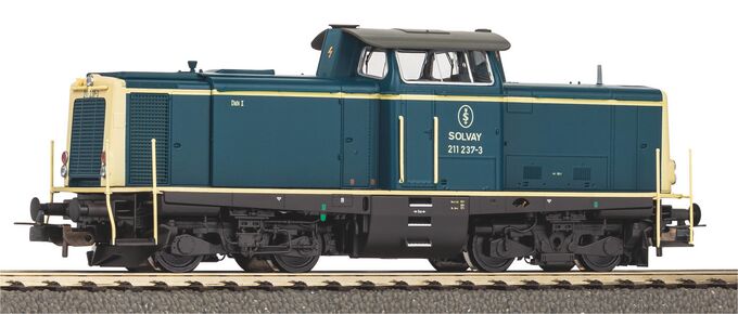 Sound-Diesellok BR 211 Solvay V, inkl. PIKO Sound-Decoder