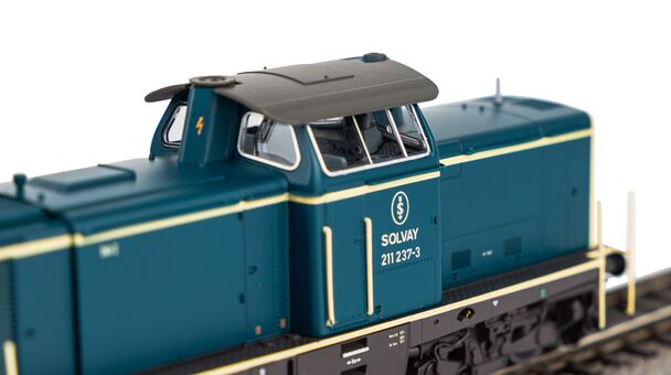 Sound-Diesellok BR 211 Solvay V, inkl. PIKO Sound-Decoder
