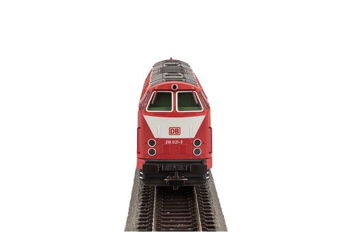 Sound-Diesellok BR 219 Licht oben mit Latz DB AG V, inkl. PIKO Sound-Decoder