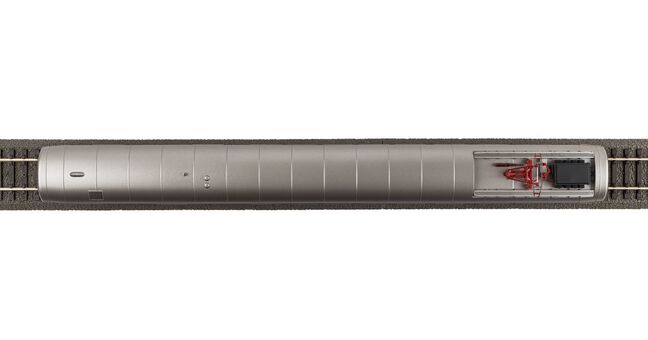 Speisewagen ARmz 211 TEE Merkur 1. Klasse DB IV