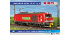 Sound-E-Lok / Diesellok "dual mode" BR 249 DB AG VI, inkl. PIKO Sound-Decoder und Digital-Kupplung