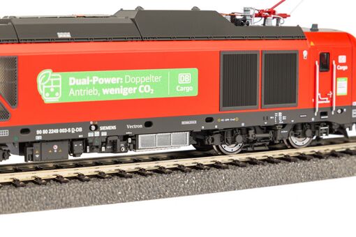 Sound-E-Lok / Diesellok "dual mode" BR 249 DB AG VI Wechselstromversion, inkl. PIKO Sound-Decoder