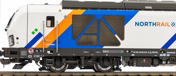 Sound-Zweikraftlok "dual mode" BR 248 Northrail VI, inkl. PIKO Sound-Decoder