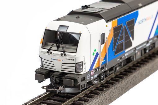 Sound-Zweikraftlok "dual mode" BR 248 Northrail VI Wechselstrom, inkl. PIKO Sound-Decoder