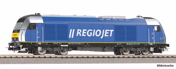 Sound-Diesellok Herkules BR 223 Regiojet VI Wechselstromversion, inkl. PIKO Sound-Decoder
