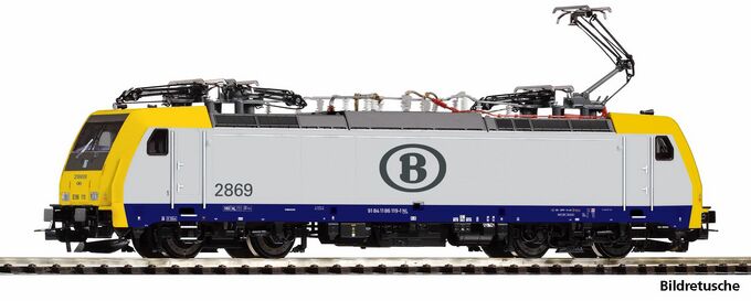 GER: E-Lok/Sound BR 186 SNCB VI + 8pol. Dec.