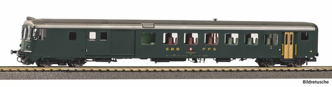 Steuerwagen Bdt 902-8, mit alter Schrift, SBB, Ep. IV