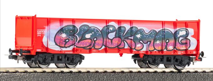 Start-Set kids Güterzug BR 218 DB AG mit zwei offenen Güterwagen Eaos