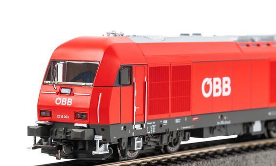 GER: Start-Set kids Güterzug Rh 2016 ÖBB mit zwei offenen Güterwagen Eaos