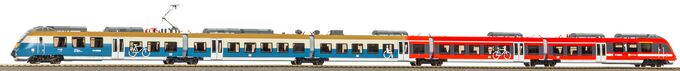 GER: ~E-Triebzug/Sound BR 442 837 5-tlg. S-Bahn Rostock DB AG VI + 8pol. Dec.