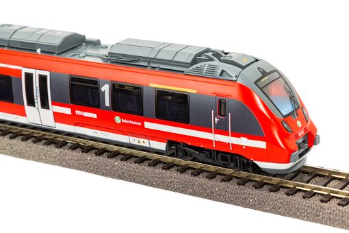 GER: ~E-Triebzug/Sound BR 442 837 5-tlg. S-Bahn Rostock DB AG VI + 8pol. Dec.
