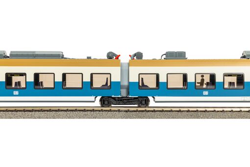 GER: ~E-Triebzug/Sound BR 442 837 5-tlg. S-Bahn Rostock DB AG VI + 8pol. Dec.