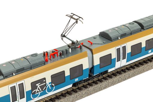 GER: ~E-Triebzug/Sound BR 442 837 5-tlg. S-Bahn Rostock DB AG VI + 8pol. Dec.