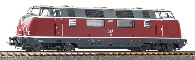 GER: Diesellok/Sound BR 220 rot DB IV + PluX22 Dec.