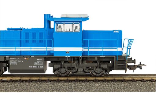 GER: Diesellok/Sound G1206 blau/wei&szlig; Northrail VI + 8pol. Dec.