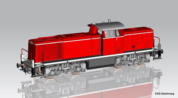 Sound-Diesellok BR V 90 DB III, inkl. PIKO Sound-Decoder