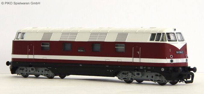 TT Diesellok BR 118 DR IV, 4-achsig