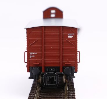 TT Gedeckter Güterwagen G02 DR III mit Bremserhaus