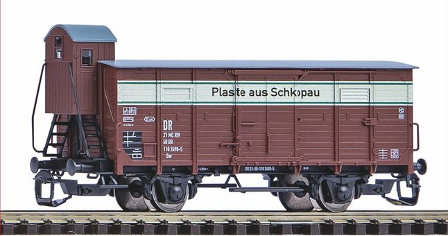 TT Gedeckter Güterwagen G02 DR III mit Bremserhaus