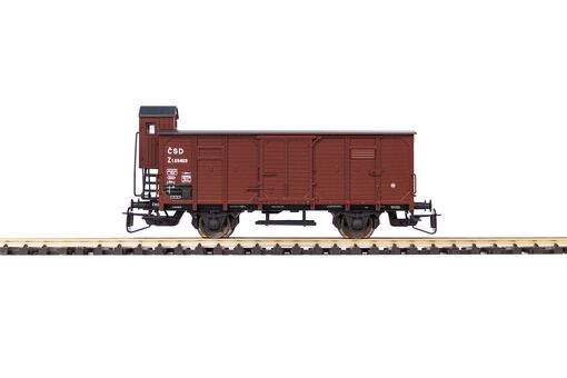 TT Gedeckter Güterwagen G02 CSD III mit Bremserhaus