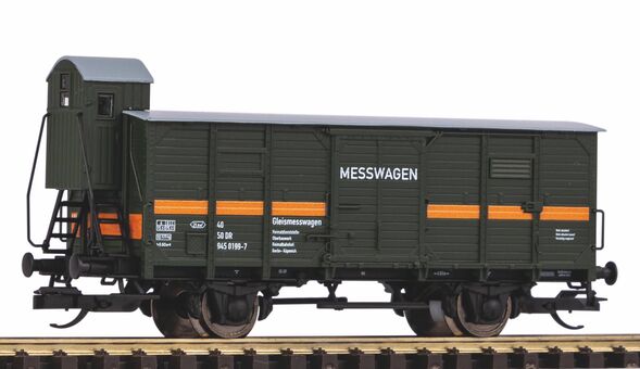 TT Messwagen Gedeckter Güterwagen G02 DR IV mit Bremserhaus