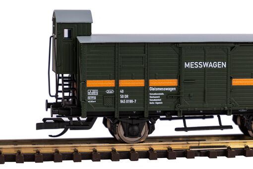 TT Messwagen Gedeckter Güterwagen G02 DR IV mit Bremserhaus