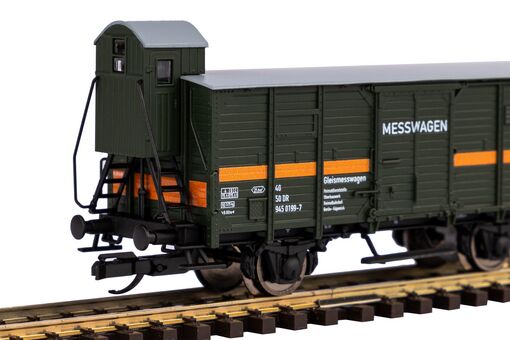 TT Messwagen Gedeckter Güterwagen G02 DR IV mit Bremserhaus