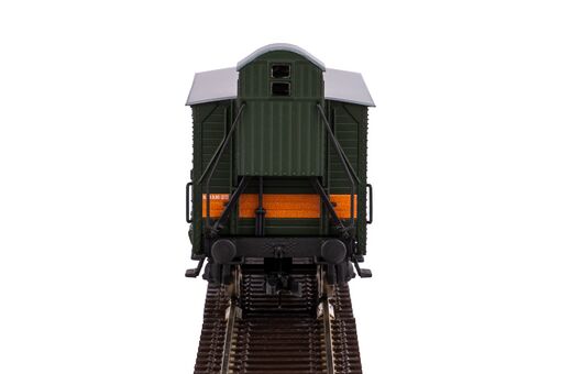 TT Messwagen Gedeckter Güterwagen G02 DR IV mit Bremserhaus