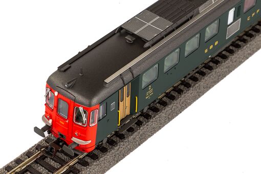 Sound-Triebwagen RBe 4/4 SBB IV, inkl. PIKO Sound-Decoder