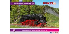 TT Dampflok BR 62 DR III