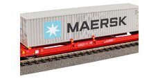T3000e Intermodal w/1 40' Maersk cont + 1 PNO trlr DB VI
