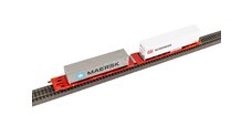 T3000e Intermodal w/1 40' Maersk cont + 1 PNO trlr DB VI