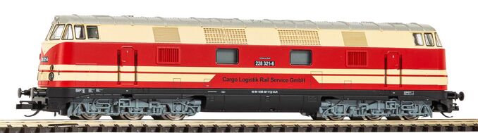 GER: TT-Diesellok BR 228 Cargo Logistik VI + DSS PluX16