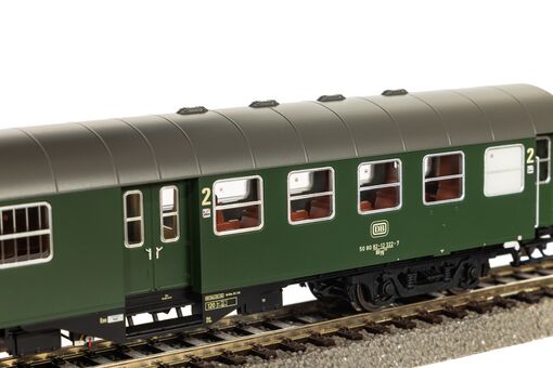 Umbauwagen 2. Kl. mit Gep&auml;ckabteil BD4yg DB IV